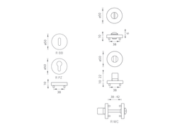 FOTO - ROZETA kulatá rozeta - R