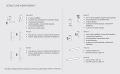 DK-Panic Fitting PHA 2000-3-bodové zamykání D2/1H-1D-1B