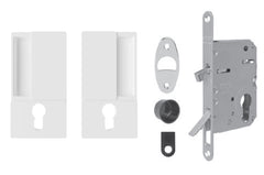 AGB - Set for Sliding Doors Wave - HR PZ - Shells and Handles pro posuvné dveře