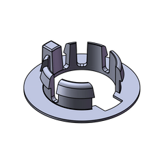 Griffwerk GK - Plastová podložka pro R8 a AVU - příslušenství pro kliky dveří