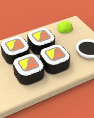 MTM - KEY - Sushi - Klíčenky