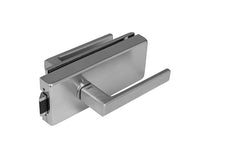 TI - zámek pro sklo s držadlem Sonia 4014 - bez díry - zámky pro skleněné dveře