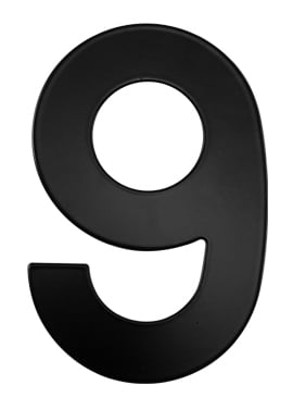 MP - Číslo domu "9" - 152 mm