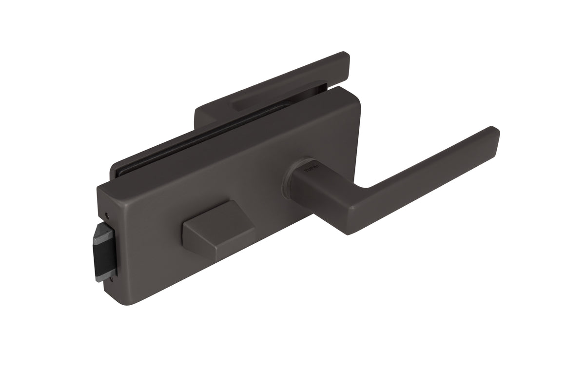 TI - ZÁMEK na sklo s klikou SONIA 4026 - WC - Zámky na skleněné dveře