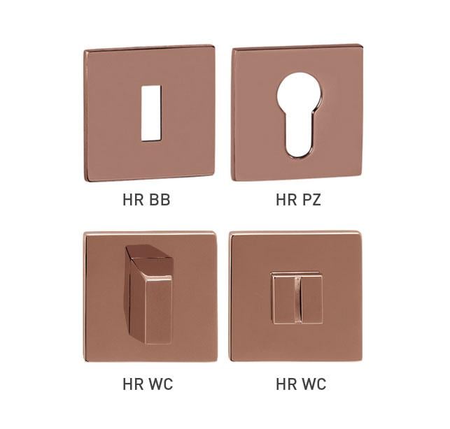 TI - ROSETTA Čtvercová rozeta - HR 5S