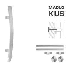 FT - Kód rukojeti K41C 40x10 mm UN PCS - rovné