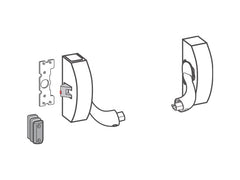 DK - COMPONENTS Panikové kování Montážní deska - PHA 2102F