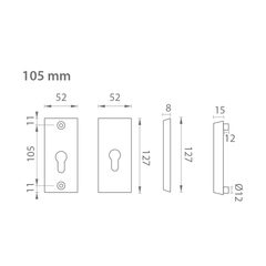 AXA - ROSETTA ATLAS2 hranatá růžice