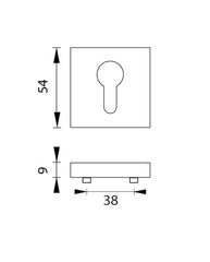 MP - Rosetta Square Rosette - HR