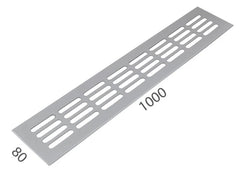 Šířka mřížky SRL - Alfa ventilační mřížka 80 x 1000 mm - šířka mřížek 80 mm