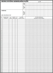 DK - PENTA cross US jednostranné - Systémové bezpečnostní vložky - BT4