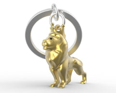 MTM - KLÍČ NA KLÍČE - Zlatý lev - Přívěsky na klíče