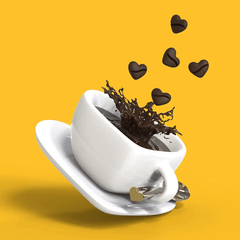 MTM - KLÍČ NA KLÍČE - Šálek kávy - Klíčenky