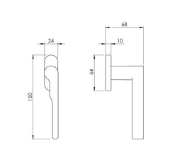 VM - DK - Wind - R - Oválnými úchyty pro Windows