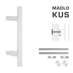 FT - Kód rukojeti K31Z 25x25 mm OSN PCS - Square Off -Set Handles