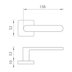 CB - MOOD ONEQ - HR - Kliky na hranaté rozety