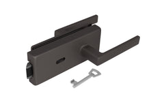 TI - zámek pro sklo s držadlem Sonia 4025 - BB - zámky pro skleněné dveře