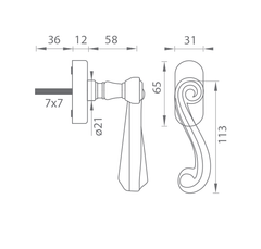 TI - DK ROSETTE - CARLA - R 704