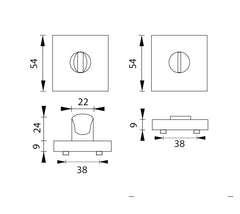 MP - Rosetta Square Rosette - HR
