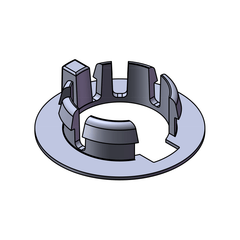 Griffwerk GK - Plastová podložka pro R8 a AVU - příslušenství pro kliky dveří