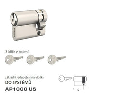 DK - AP1000 US jednostranný - Systémové stavební vložky