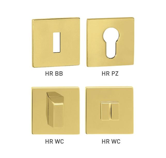 TI - ROSETTA Čtvercová rozeta - HR 5S