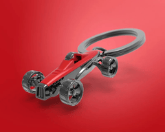MTM - Key Key - Racing Car Red -Black - Klíčové prsteny