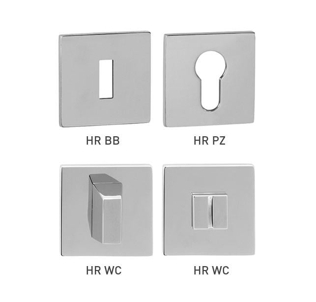 TI - ROSETTA Čtvercová rozeta - HR 5S