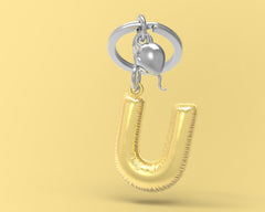 MTM - Klíč - dopis U - Klíčové prsteny