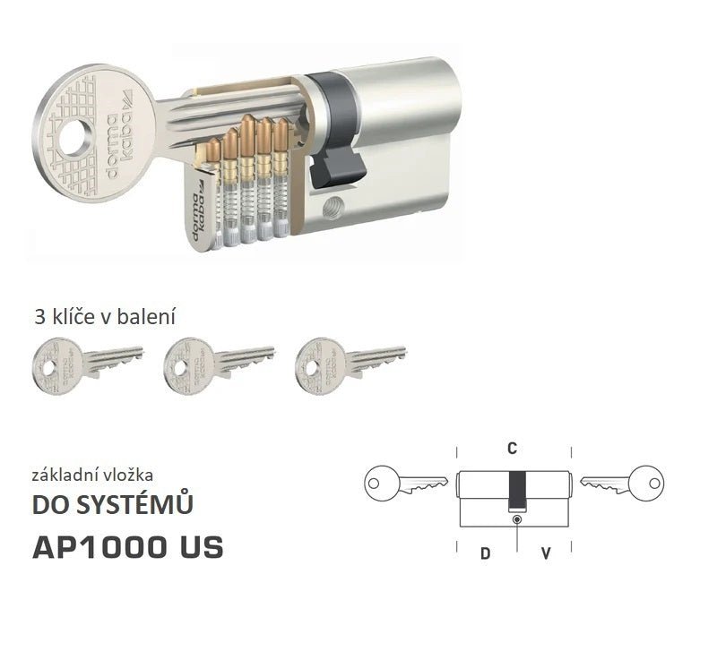 DK - AP1000 US - Vložení budování systému