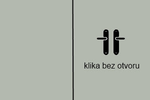 Exkluzivní - Sofia - štítové dveřní kování