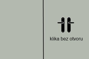 Exkluzivně v Sofii - štítové dveřní kování