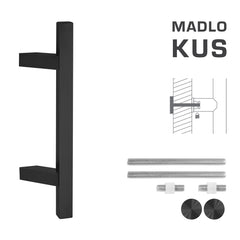 FT - Kód rukojeti K31Z 25x25 mm OSN PCS - Square Off -Set Handles