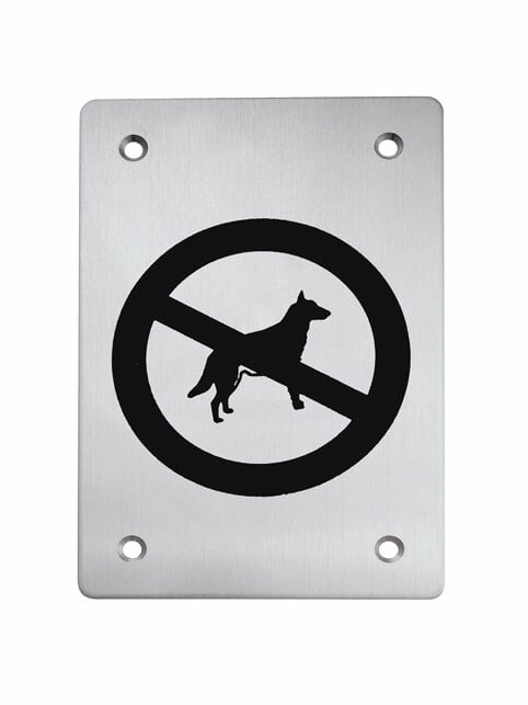 Ti - Pictogram "Psi zakázáni" - Square