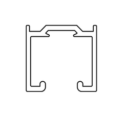 SC - Hliníkový profil 100 SILENT MB, ART.0195