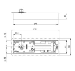 GZ - TS 500 EN 3 FLOOR Self -Closer