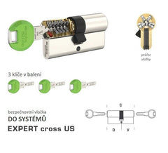 DK - EXPERT cross US - Systémové bezpečnostní vložky - BT4