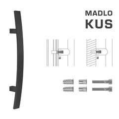 FT - Kód rukojeti K41C 40x10 mm SP PCS - rovné