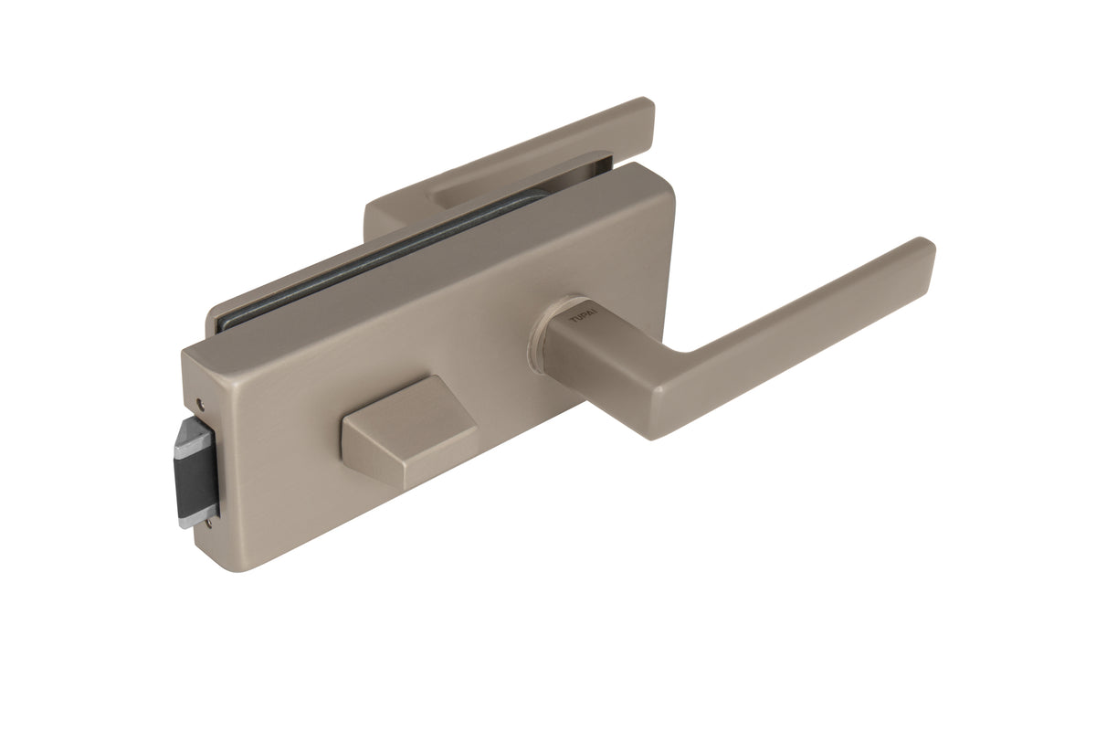 TI - ZÁMEK na sklo s klikou SONIA 4026 - WC - Zámky na skleněné dveře