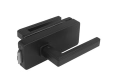 MP - UNIQUE R8 - klika RAFLESIA skleněný zámek - bez předního otevírání - Zámky na skleněné dveře