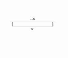 SRL - Šířka větrací mřížky ALFA 100 x 250 mm - Šířka mřížek 100 mm