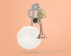 MTM - Přívěsek kabelky - Pařížská firma - klíčové prsteny