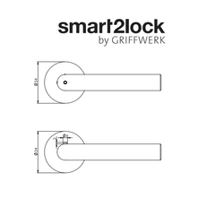 GK - Lucia Piatta S - R - S2L s uzamčením - držadla na kulatých rozemetech