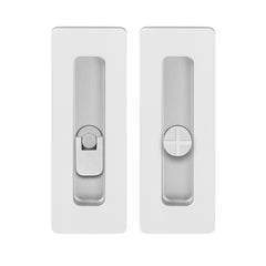 Ti - Shell posuvných dveří - 4181 5S - WC - skořápky a kliky pro posuvné dřevěné dveře