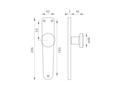 GI - Štít s koulí - B / 7071