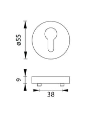 MP - Rozeta Round Rosette - R