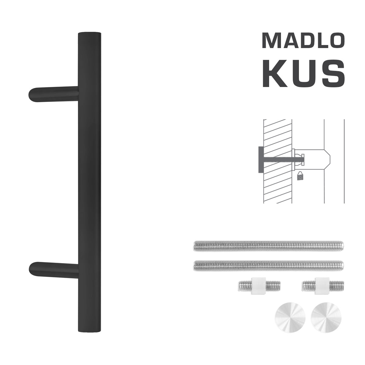 FT - RUKOJEŤ kód K10 â'¬Å¡Â€¹Ã†â€Â¦ ™35 mm UN pc - Kulaté odsazené rukojeti