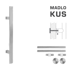 FT - Kód rukojeti K41S 40x10 mm UN PCS - rovné