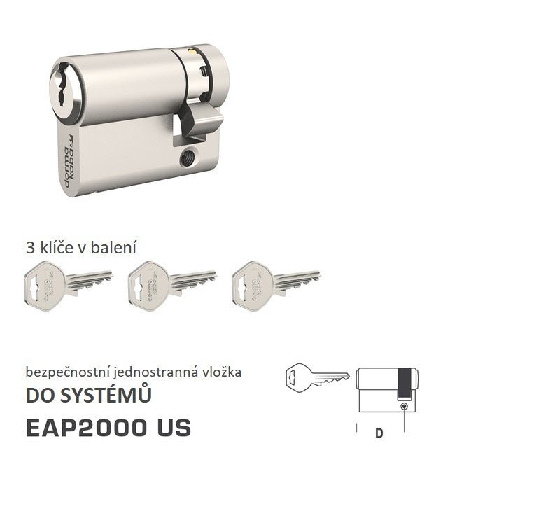DK - EAP2000 US ENTIMENDED - Systémové bezpečnostní vložky - BT4