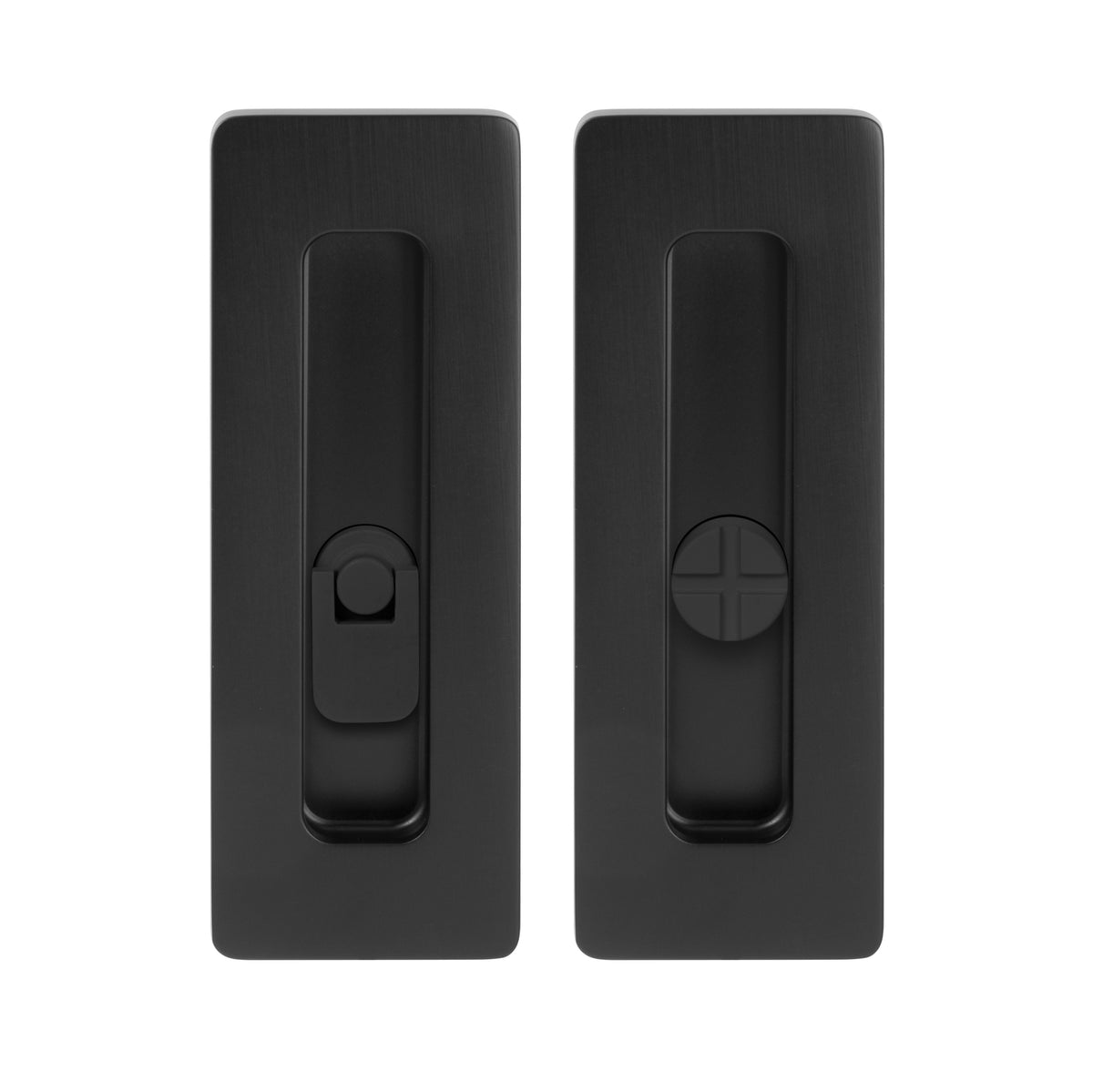 Ti - Shell posuvných dveří - 4181 5S - WC - skořápky a kliky pro posuvné dřevěné dveře